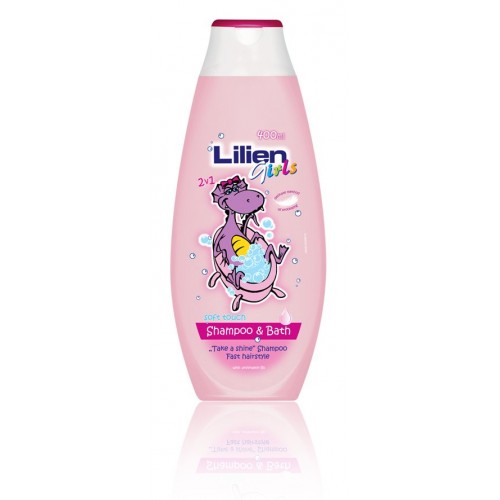  Vaikiškas šampūnas ir vonios putos mergaitėms LILIEN 400 ml https://medikatus.lt