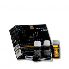 Plaukų plikimą stabdanti serumų terapija REVIVEXIL 3x10ml