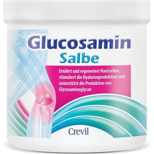  Masažinis kremas Gliukozamin Salbe CREVIL 250 ml https://medikatus.lt