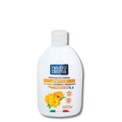Intymios higienos prausiklis su alaviju ir ramunėlėmis, pH 4,5 Neutro Derma 400ml https://medikatus.lt