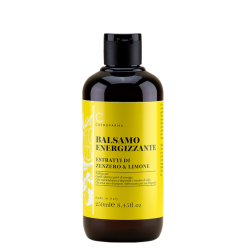 Energizuojantis kondicionierius su imbiero ir citrinos ekstraktais Cosmofarma 250 ml medikatus.lt