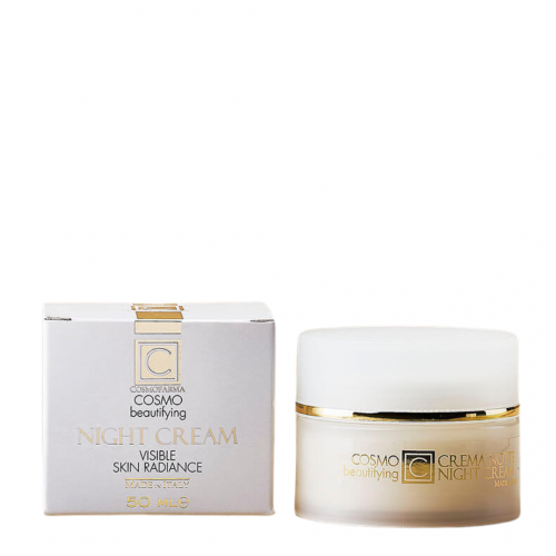 Naktinis veido odos kremas Luminescine® regeneracijai ir švytėjimui Cosmofarma 50ml https://medikatus.lt/