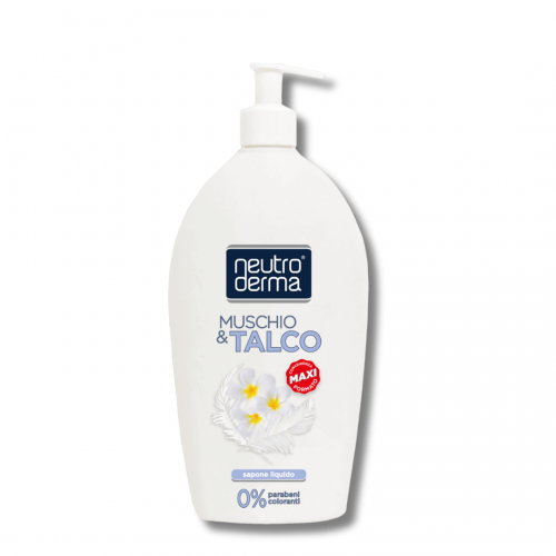 Skystas muilas Muskusas ir Talkas 1000 ml  Neutro Derma https://medikatus.lt/