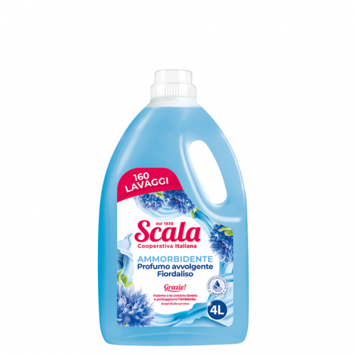 Koncentruotas skalbinių minkštiklis Rugiagėlės SCALA 4000ml (160 skalbimų)