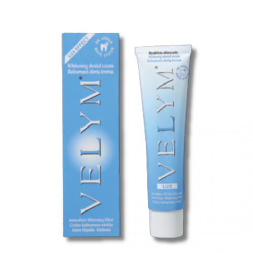 Momentinis dantų balinamasis kremas VELYM LUX EFFECT 25ml https://medikatus.lt/